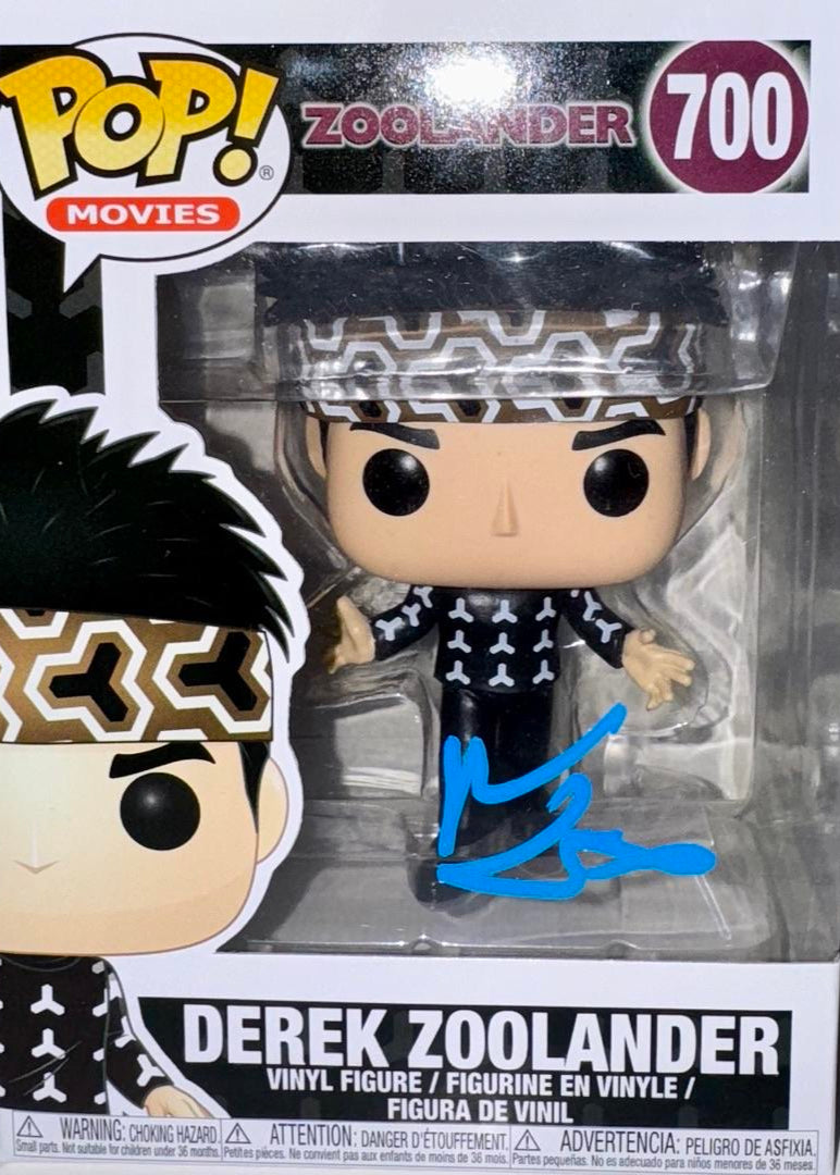 Ben Stiller Signed Funko Pop #700 "Derek Zoolander" - Beckett COA